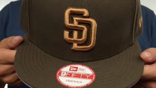 Padres 'TEAM-BASIC SNAPBACK' Brown-Wheat Hat by New Era