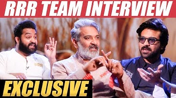 Team RRR Interview With Pearle Maaney | S. S. Rajamouli | Jr. NTR | Ram Charan | Vijaya pictures