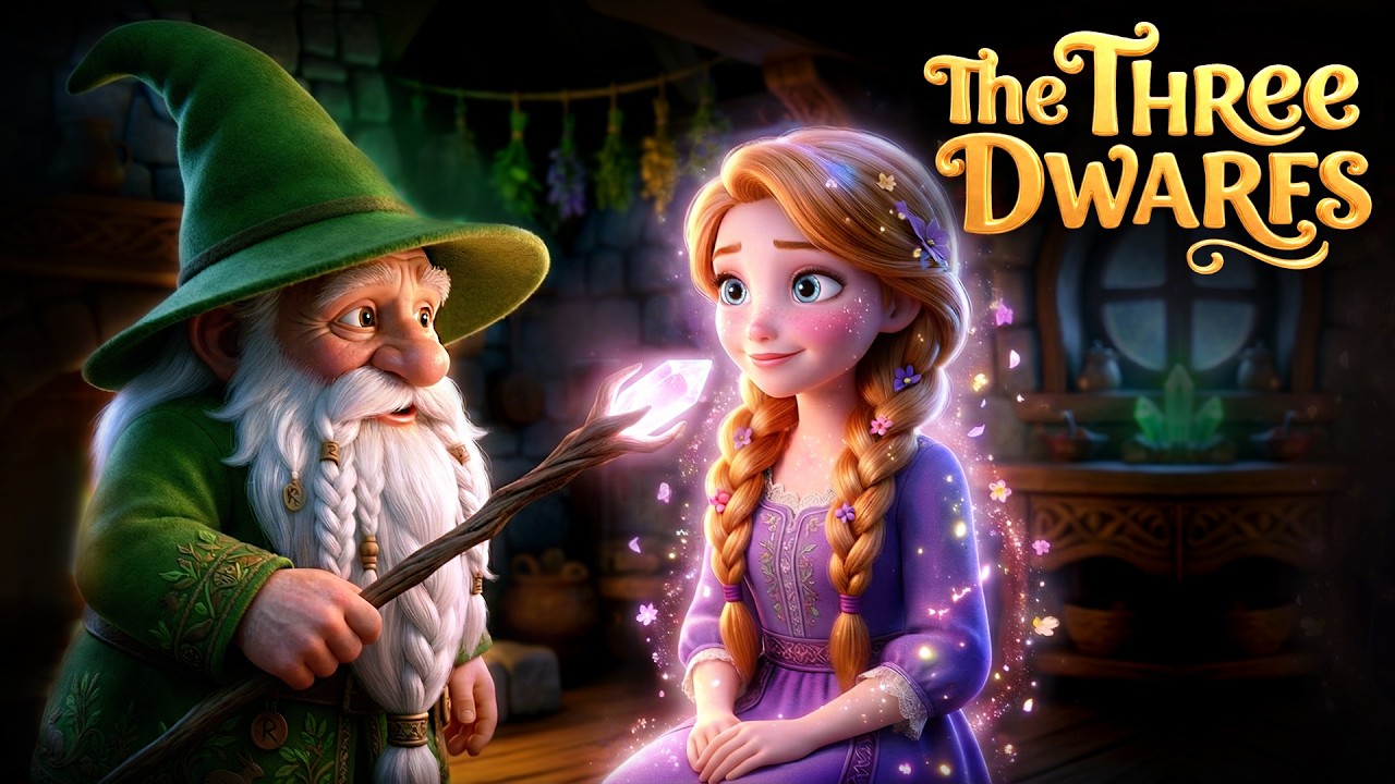 The Three Dwarfs ❄️✨ | English Moral Stories | Bedtime Stories