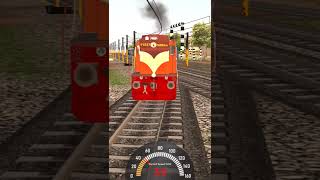 WDM 3d locomotive + ICF coach's
