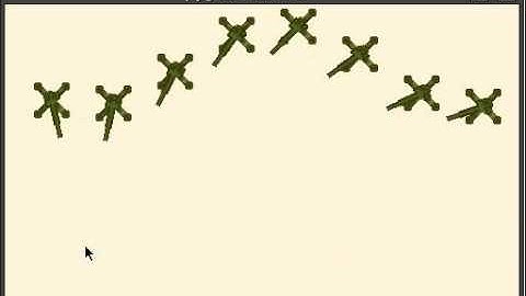 Artillery, ejemplo de pygame