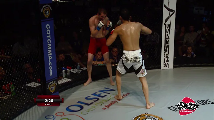 GOTC MMA 21 Jonas Rubiano Knock out on Cody Riggs