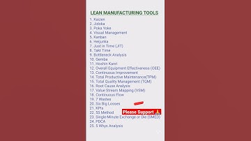 Lean manufacturing tools 🔥🔥 | #shorts