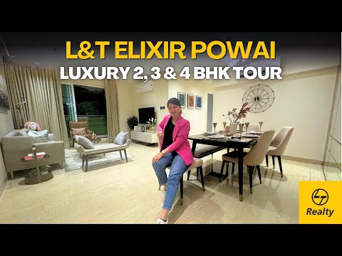 L&T Elixir Powai Mumbai 2, 3 & 4 BHK with Forest & Lake View| Review, Price & Brochure