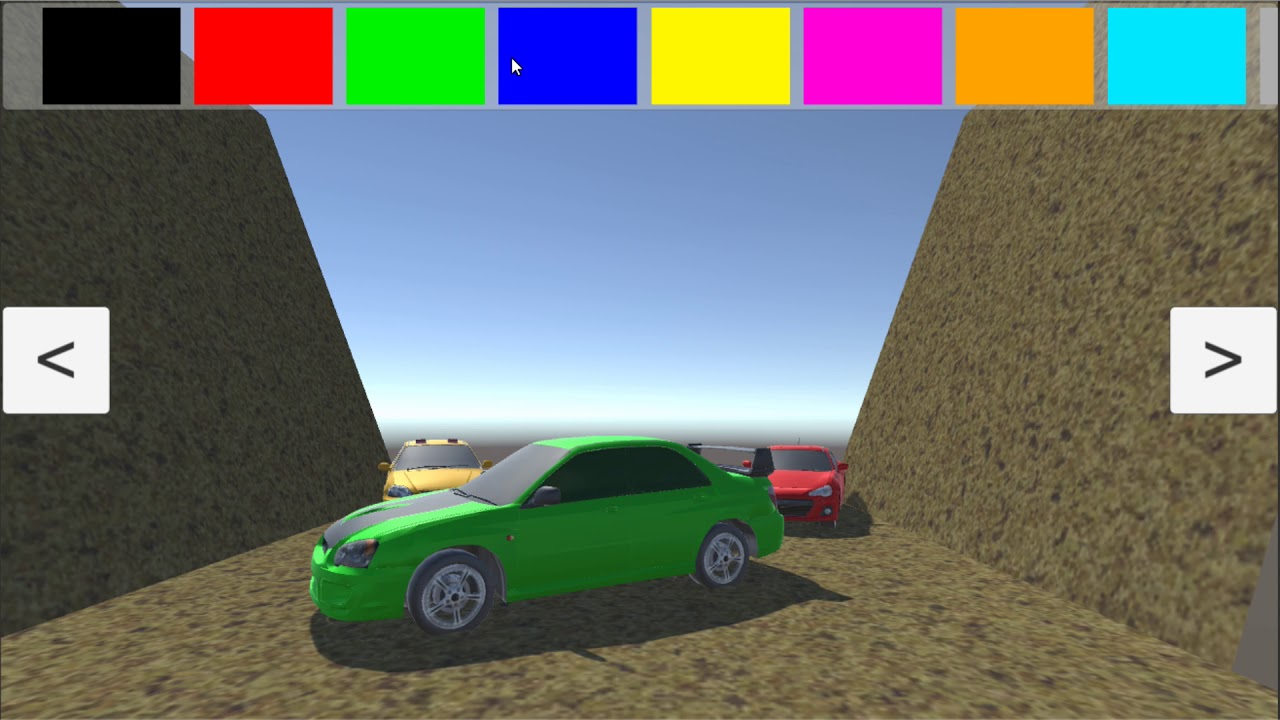 Low Poly Cars | Pack of 4 | PolyCube | Unity Assets