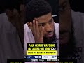 Paul George watching Sixers get SWEPT🧹