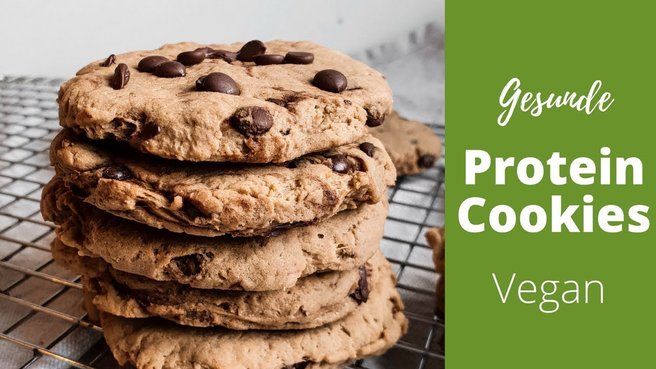 Schnelle Protein Cookies Vegan Nutri+ YouTube