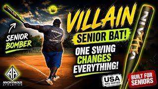 ANONYMOUS VILLAIN Senior Bat Review | 13” Barrel MONSTER?!