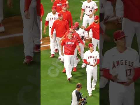 レンドンに○○を狙われる大谷さんw  #shorts #大谷翔平 #shoheiohtani #エンゼルス #angels #現地映像 #mlb