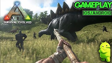 Ark survival Evolved Android/iOS Gameplay on ultra graphics settings and walkthrough.🔥😱