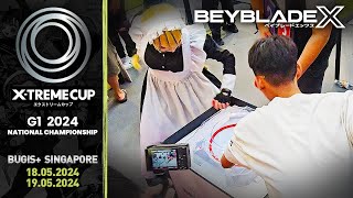 【公式G1大会】BEYBLADE X G1 X-TREME CUP NATIONAL CHAMPIONSHIP SINGAPORE 2024 HIGHLIGHTS | BUGIS+『#ベイブレードx』