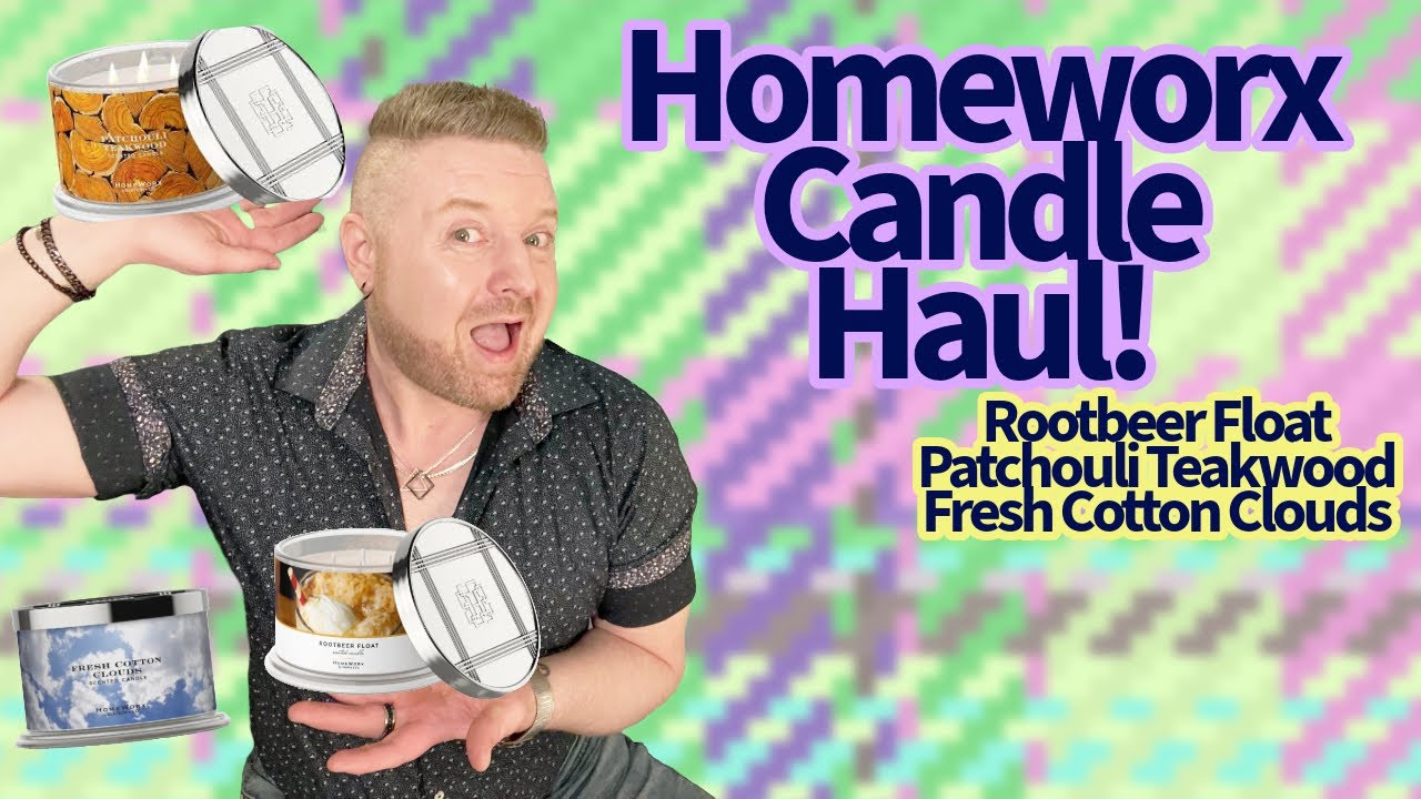 Candle Haul: Homeworx by Slatkin and Co.