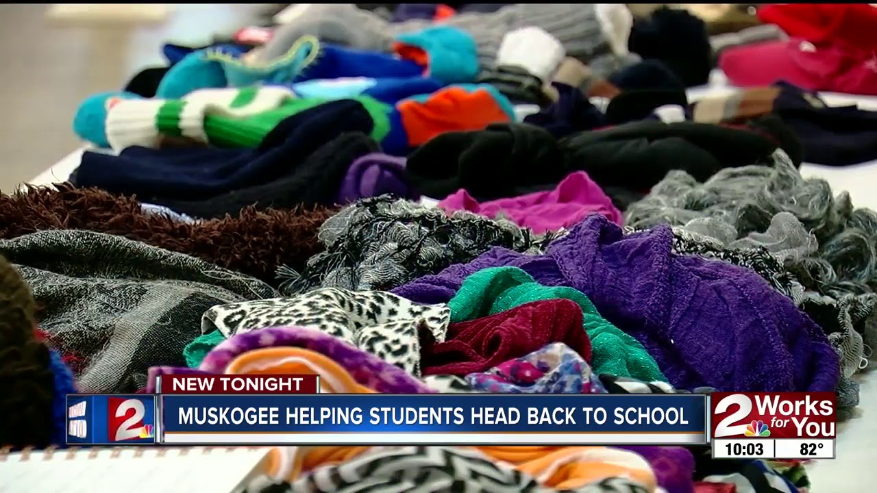 Clothing giveaways helping Muskogee families during ‘Tax Free Weekend