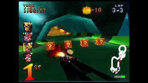 Crash Team Racing (Aug 5, 1999 prototype) - Track Exploration [Part 2]