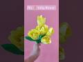 Diy Tulip Flower 🌷| how to make tulip flower's #shorts #tulip#flowers#diy#crafts