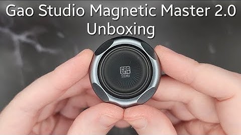 Gao Studio Magnetic Master 2.0 Unboxing! (Part 1)