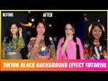 TikTok Black Background Effect Tutorial 👀 || Black Effect | Susmeta bhattrai 🔻