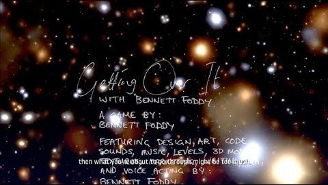 Getting Over It with Bennett Foddy - Instant Win Hack (Altered Game Codes)