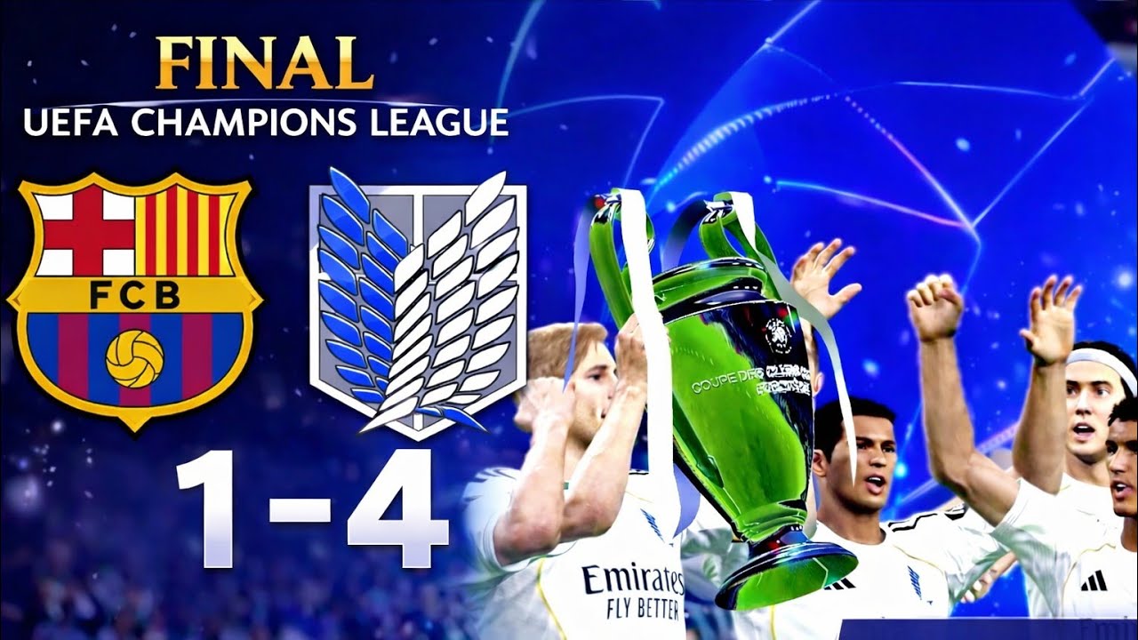 FINAL CHAMPIONS LEAGUE -BARCELONA/ CAPS UNITED 1-4 💫🔥