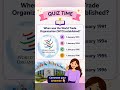 When was the World Trade Organization (WTO) established? 🤔#shortvideo #gk#viralvideo #gkfacts#viral