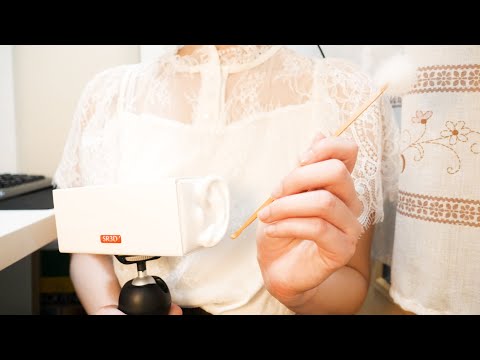 *ASMR*メイドによる耳かきと耳マッサージ Both Ear Cleaning&Ear Massage Maidver *声あり*