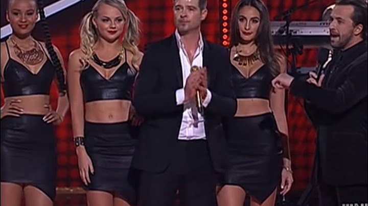 Blurred Lines Live version - Live performance video thumbnail