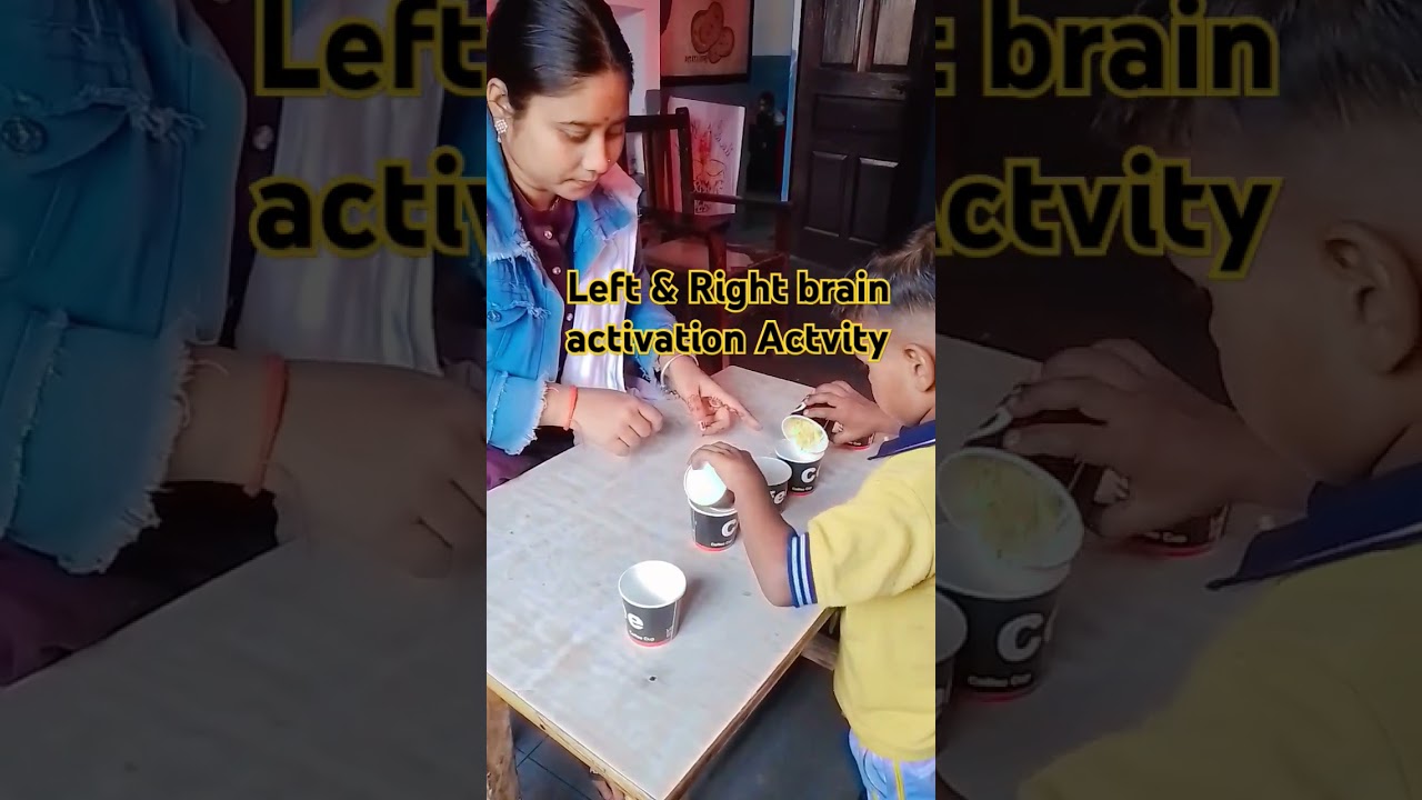left & right brain Actvity 😊