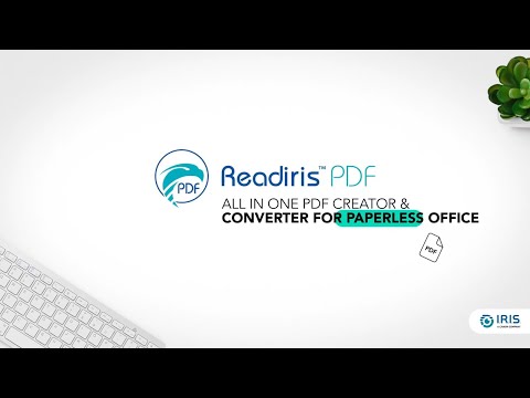 Readiris PDF - All in one PDF creator & converter for paperless office​