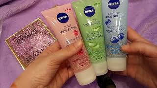 Nivea - Рисовые Скрабы, Новинки! Eveline SPARKLE - Нереальная Палетка - Видео от Леся Руслановна