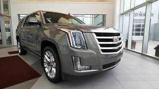Brown 2018 Cadillac Escalade ESV Premium Luxury Review   - Wolfe Cadillac Edmonton