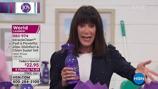 HSN | Joy Mangano's Miracle Clean World Premiere 09.15.2018 - 12 PM