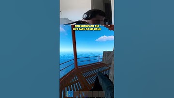 BRO KNOWS EVERY PIXEL ON OIL RIG 💀😳 #xkevv #rust #shorts