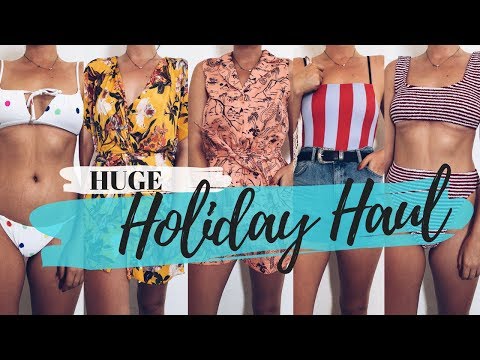HUGE Holiday Haul || Swimwear, Outfits & Accessories - May 2018 || COCOA CHELSEA