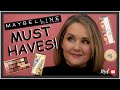 MOST AMAZING AFFORDABLE Makeup at the DRUGSTORE | One Brand Tutorial - MAYBELLINE | Over 50!