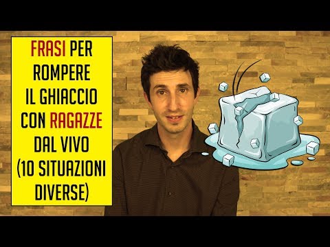 Frasi per rompere il ghiaccio con ragazze dal vivo (10 situazioni diverse)