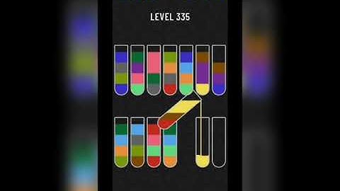 Water sort puzzle level 335