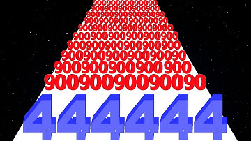 Number Rush: 2048 Challenge vs Number Run 3D - Satisfying ASMR Gameplay (Freeplay Original)