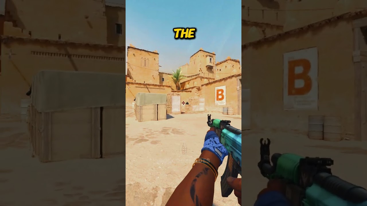 FALCONS B SITE ENTRY FLASH ON DUST 2 