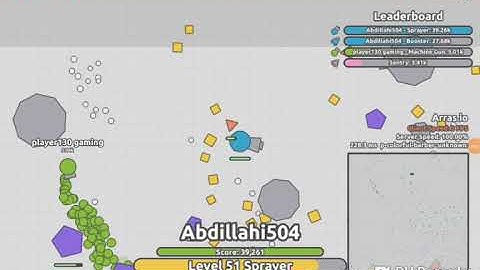 Playing my Arras.io private sever on a phone. (Ft.player130 gaming)