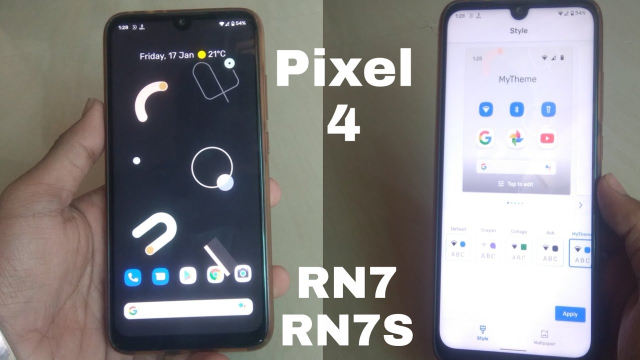 Pixel Experience Redmi 7a