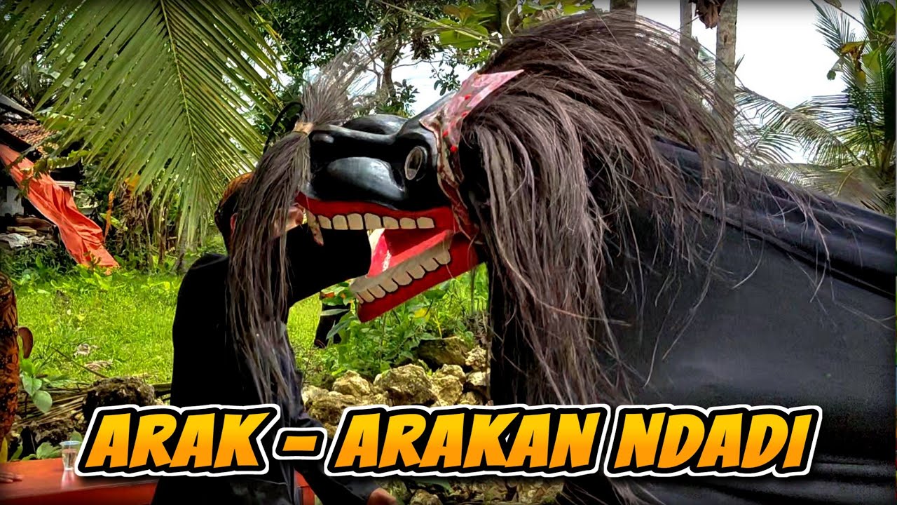 BARONGAN SANGAR NDADI SAAT ARAK ARAKAN PENGANTEN SUNAT - EBEG TUNAS TRI KAYA