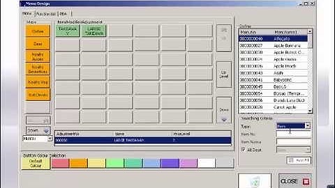 Menu Design Tutorial Back Office