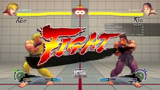 USF4 Test: Red Focus Death Touch 1000 Health