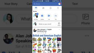 How to upload Video in a Fb group mobile- FB app screenshot 3