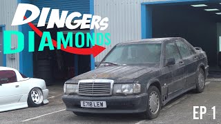DISASTER Detail? Bringing this 190E COSWORTH back from the dead | Dingers to Diamonds EP1