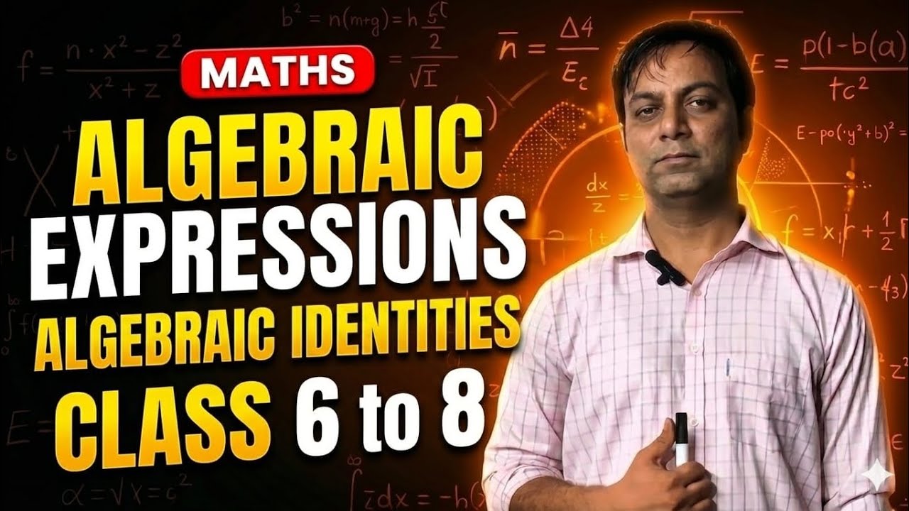 Algebraic expression class 6 to 8 part 1 by Amit Sir - YouTube
