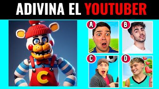 Adivina El YouTuber Versión Animatrónico de FNAF | Quiz/Trivia