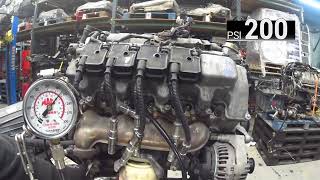2006 Mercedes-Benz SL500 R230 5.0L M113 Compression test