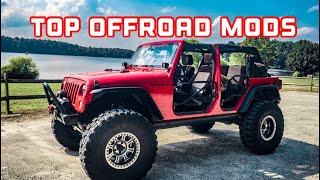 Top 10 Mods for an Offroad Jeep