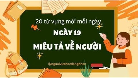 Mỗi ngày 20 TỪ VỰNG MỚI tiếng Phần Lan - Theo chủ đề | NGÀY 19 #finnish #suomikieli #suomi